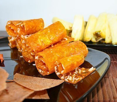 Apricot Coconut Fruit Leather