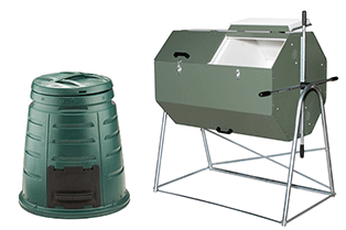 Steel & Plastic Composters