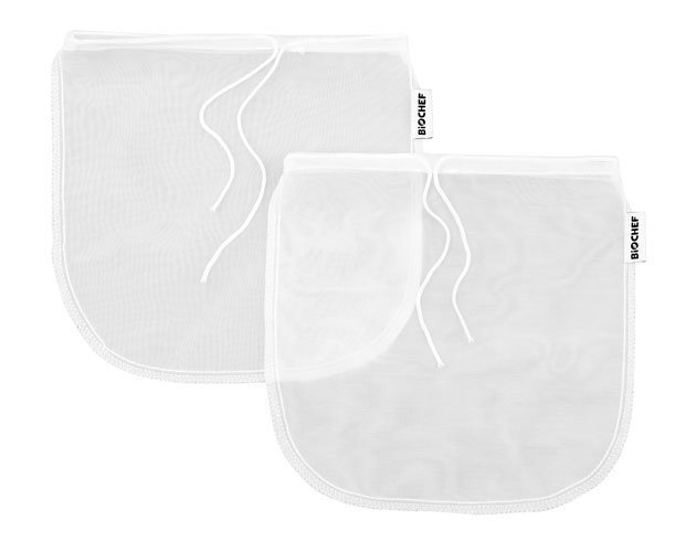 BioChef Nut Milk Bags Pack 2